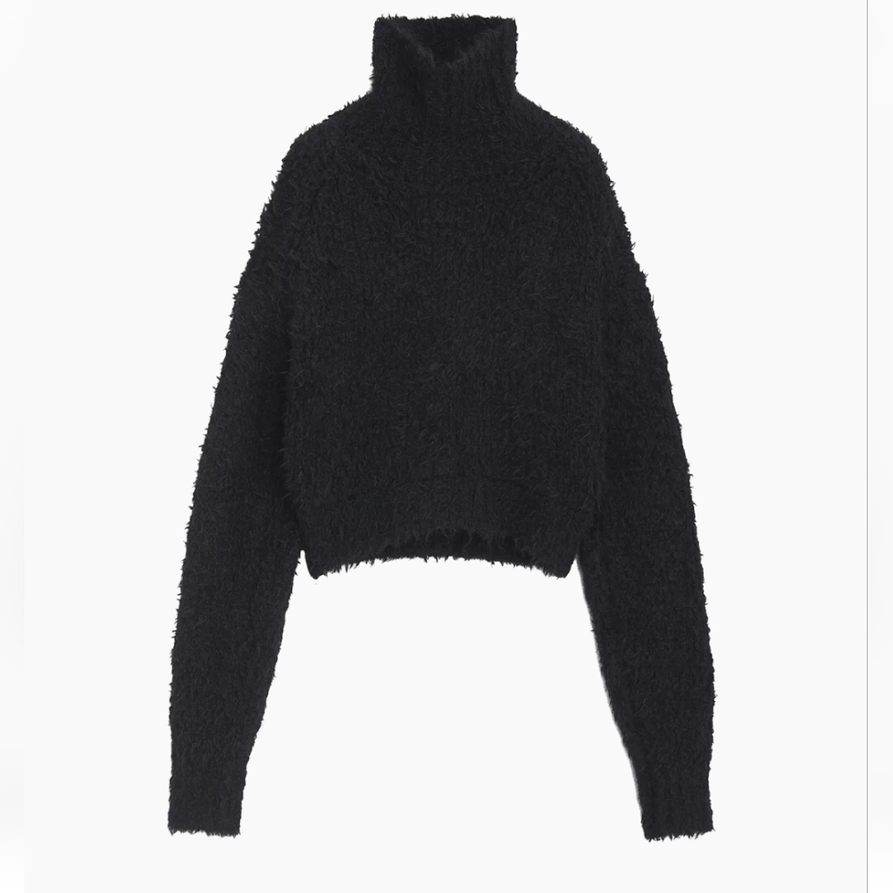 Rag & Bone Black Turtleneck Sweater